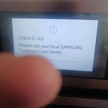 Preventive Appliance Repair - Samsung microwave -oven gives C-A2 error code. We fixed the issue - Appliances & Repair Near Me - Las Vegas, Nevada Preventive Appliance Repair - Samsung microwave -oven gives C-A2 error code. We fixed the issue - Appliances & Repair Near Me - Las Vegas, Nevada