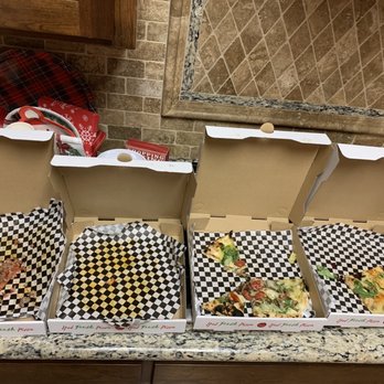 Cinders Wood Fired Pizza - Forgot to take a before pic, so here's the after on some of the pizzas... clearly we loved them ha! - Pizza Near Me - Redding, California Cinders Wood Fired Pizza - Forgot to take a before pic, so here's the after on some of the pizzas... clearly we loved them ha! - Pizza Near Me - Redding, California