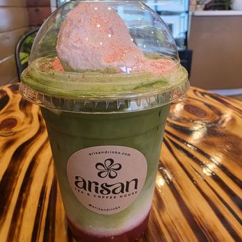 Arisan - Strawberry Matcha Einspanner Latte - Coffee & Tea Near Me - Sunnyvale, California