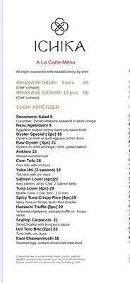Menu photo 1 Ichika Milpitas, CA Menu photo 1 Ichika Milpitas, CA