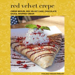 Coco Crepes, Waffles & Coffee - Kingwood - Ahem, our first crepe of the month of 2023!