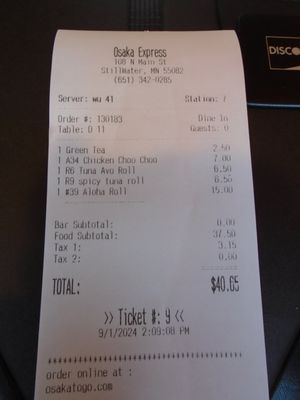 Osaka Sushi by null