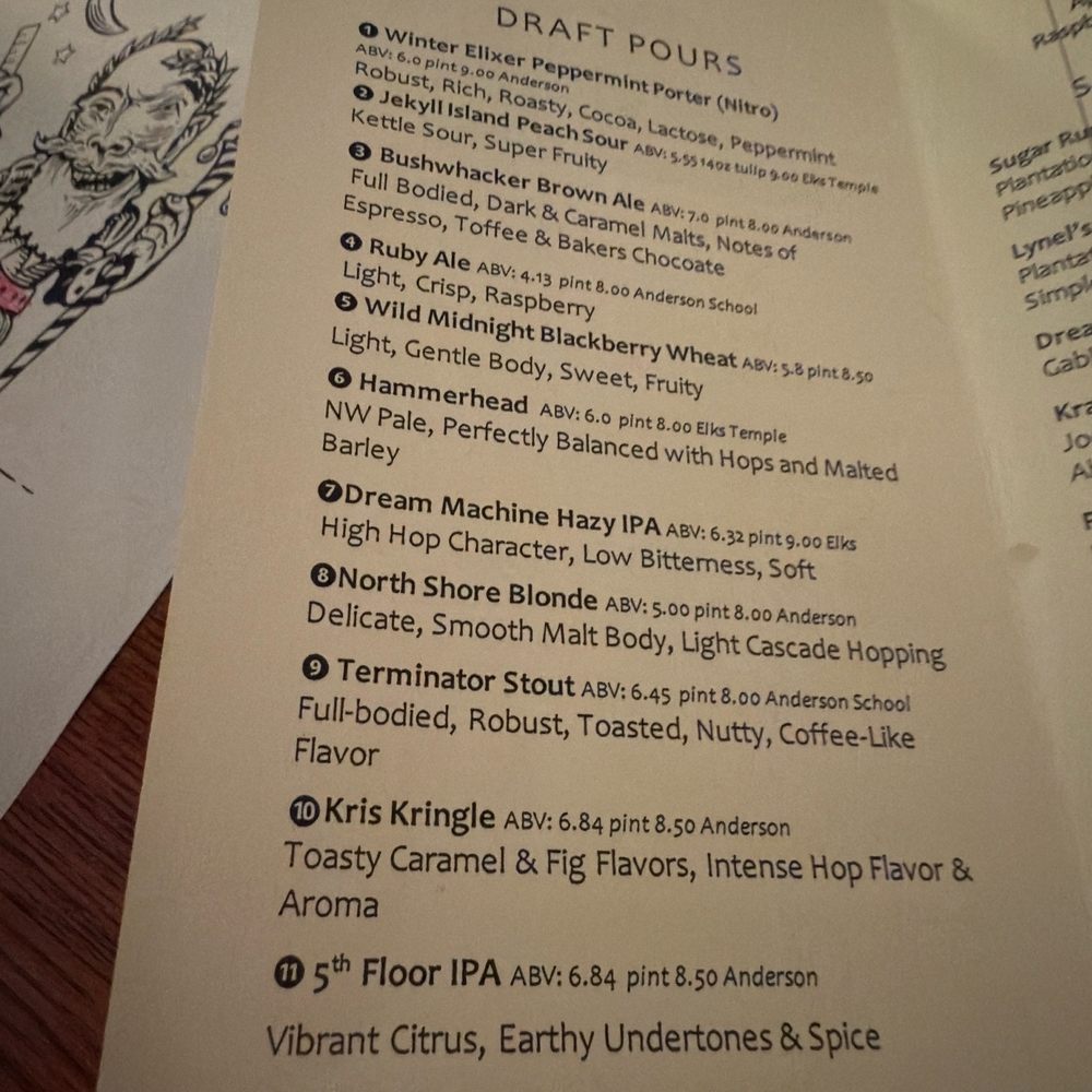 Menu Menu