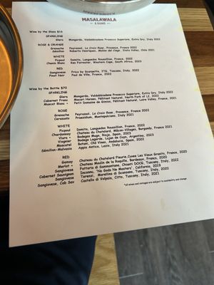 Menu photo 4 Masalawala & Sons Brooklyn, NY