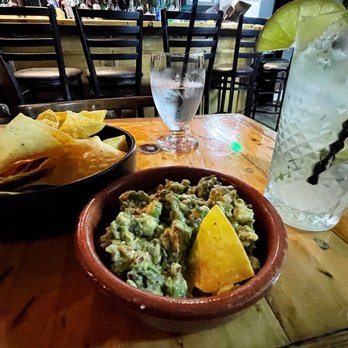 Kaña SoHo Bar - Guac and chips MOJITO - Latin American Near Me - New York, New York
