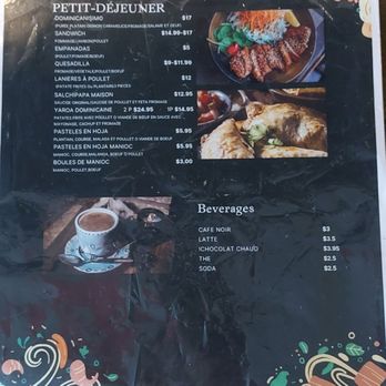 Yiraeh - Menu brunch - Caribbean Near Me - Verdun, Quebec Yiraeh - Menu brunch - Caribbean Near Me - Verdun, Quebec