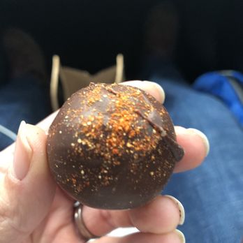 Litterally Divine Chocolates - Peanut Butter Chipotle - my least favorite of what I tried - Chocolatiers & Shops Near Me - Indianapolis, Indiana Litterally Divine Chocolates - Peanut Butter Chipotle - my least favorite of what I tried - Chocolatiers & Shops Near Me - Indianapolis, Indiana