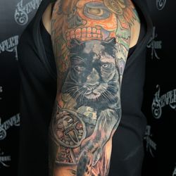 The Scarlett Rose Tattoo - Cover up done by @PikinTattoo760 @TheScarlettRoseTattoo