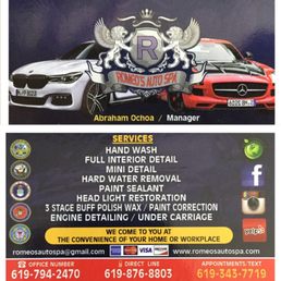 This is the mobile auto detailer that is being subcontracted by Nice and Easy. This is the mobile auto detailer that is being subcontracted by Nice and Easy.