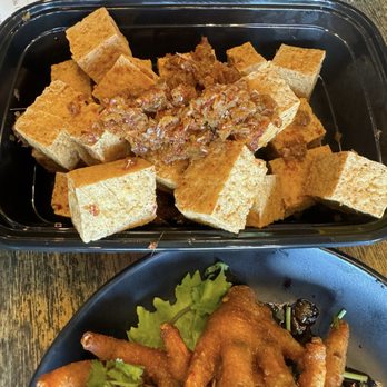 MaMa ToFu & More - The tofu is so crispy and that Lemongrass sate topping is fabulous. Chicken feet had a kick and very flavorful. - Vietnamese Near Me - Davie, Florida