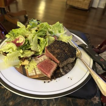 Del Frisco's Double Eagle Steakhouse - I ordered Del's salad and 16oz sirloin sliced, rare, warm. - Steakhouses Near Me - Dallas, Texas Del Frisco's Double Eagle Steakhouse - I ordered Del's salad and 16oz sirloin sliced, rare, warm. - Steakhouses Near Me - Dallas, Texas