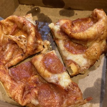 Shakey's Pizza Parlor - What is this??? No cheese or pepperoni on half the pizza. - Pizza Near Me - Norwalk, California