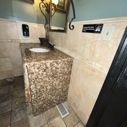 New Taj India - Waterfall Counter in Women's Room