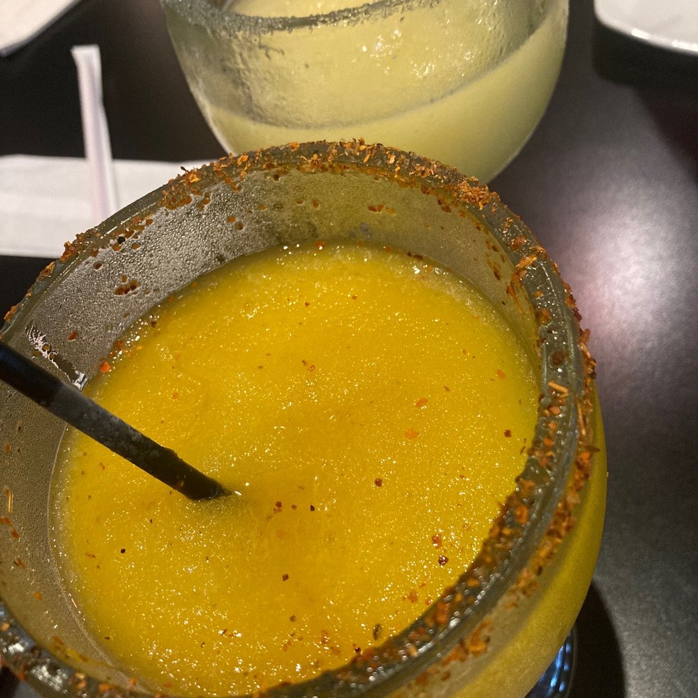 Texas Huddle - passion fruit and mango margarita - Chicken Wings Near Me - Webster, Texas