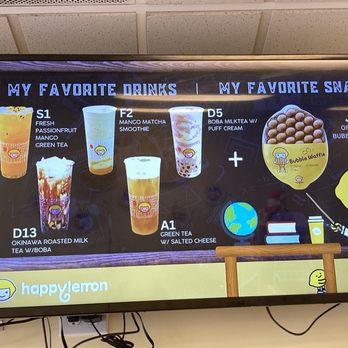 Happy Lemon - Menu 2 - Juice Bars & Smoothies Near Me - San Jose, California Happy Lemon - Menu 2 - Juice Bars & Smoothies Near Me - San Jose, California