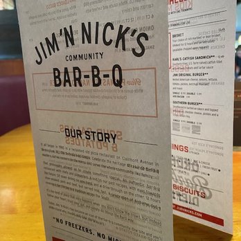 Jim 'N Nick's Bar-B-Q - Menu - Barbeque Near Me - Cordova, Tennessee Jim 'N Nick's Bar-B-Q - Menu - Barbeque Near Me - Cordova, Tennessee