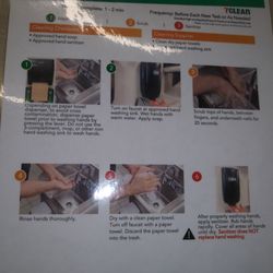 Speedway - Instructions in the bathroom.