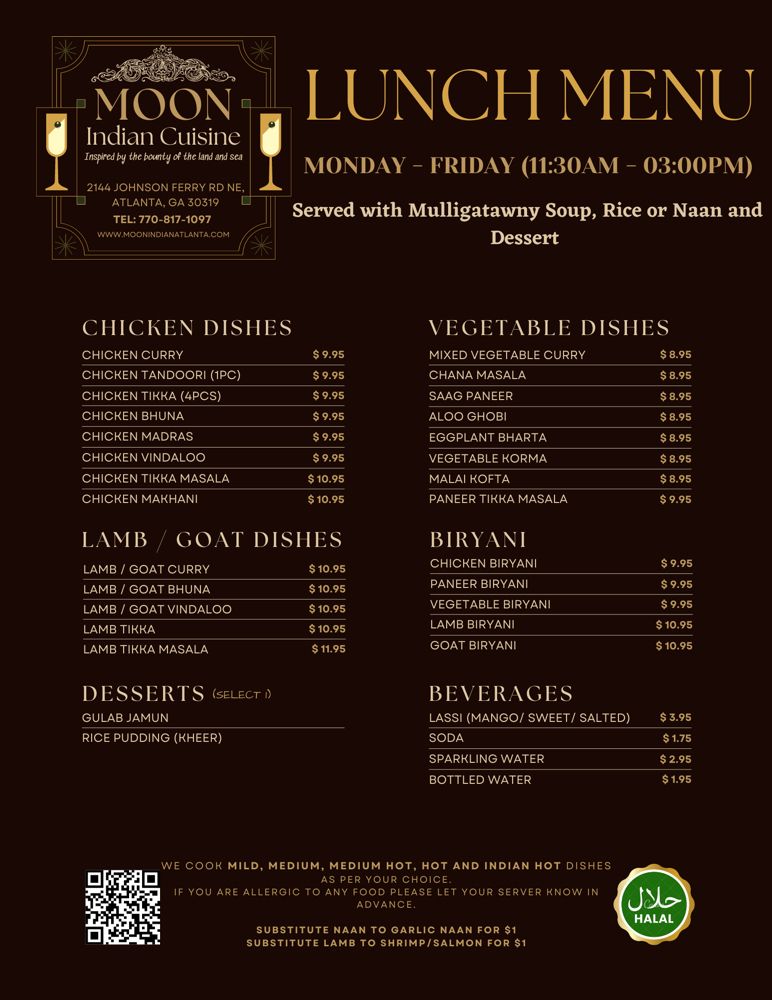 MOON INDIAN CUISINE 116 Photos & 199 Reviews Indian 2144 Johnson