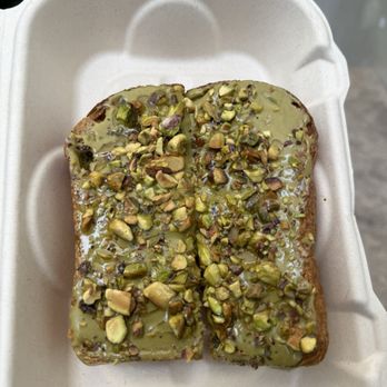 Community Goods - Pistachio toast - Coffee & Tea Near Me - Los Angeles, California Community Goods - Pistachio toast - Coffee & Tea Near Me - Los Angeles, California