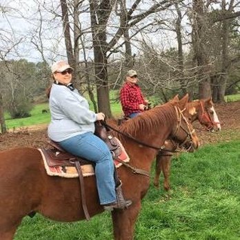 Southern Cross Ranch - Riding the ranch - Horseback Riding Near Me - Madison, Georgia