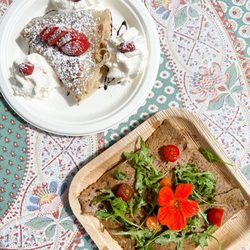 Michel's Corner - Strawberry Jam Crepe and Weekly Special
