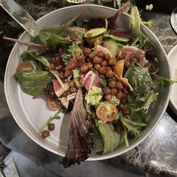 Wolf by Vanderpump at Caesars Republic Lake Tahoe - Salad (how it was presented too- doesn't look appetizing). - American Near Me - Stateline, Nevada