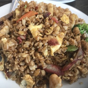 Dim Sum Cafe - Combination fried rice: chicken, cha siu (bbq pork)& veggies - Dim Sum Near Me - Mesa, Arizona Dim Sum Cafe - Combination fried rice: chicken, cha siu (bbq pork)& veggies - Dim Sum Near Me - Mesa, Arizona