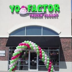 Yo Factor Frozen Yogurt & Ice Cream - Have yo party here today!