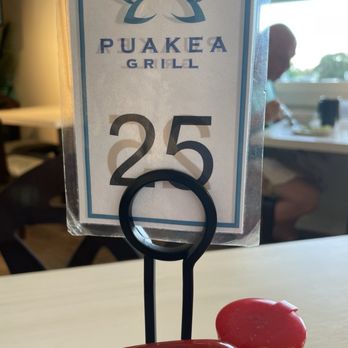 Puakea Grill - Table numbers - American Near Me - Lihue, Hawaii