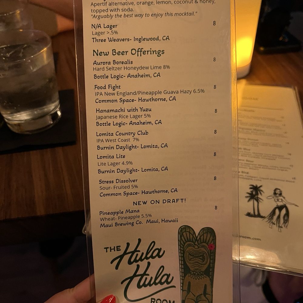 The Hula Hula Room - Tiki Bars Near Me - Torrance, California The Hula Hula Room - Tiki Bars Near Me - Torrance, California