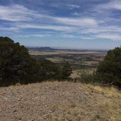 Slate Mountain Trail - Looking north towards the Grand Canyon from the summit. 8,200 feet.