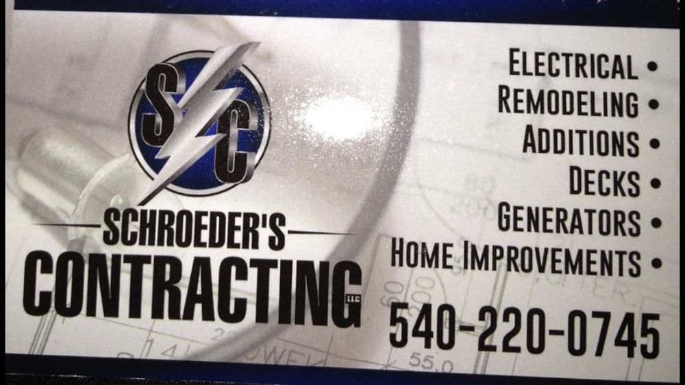 Slide of Schroeder's Contracting