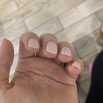 Revamp Nails - Uneven & sloppy job. Extremely disappointed. - Nail Salons Near Me - Chicago, Illinois Revamp Nails - Uneven & sloppy job. Extremely disappointed. - Nail Salons Near Me - Chicago, Illinois