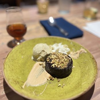 Lechon - Chocolate lava cake - Tapas Bars Near Me - Portland, Oregon