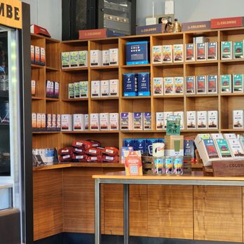 La Colombe Coffee Workshop - a display of coffee - Coffee & Tea Near Me - Chicago, Illinois