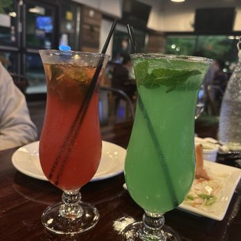 Fusion Nine - Koquila (left) NASHEELA aam (right) - Indian Near Me - Morrisville, North Carolina
