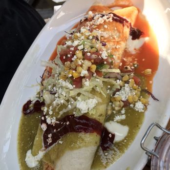 Playa Cabana - Ground beef burrito! So delicious!! - Mexican Near Me - Toronto, Ontario
