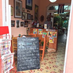 Entrance to restaurant