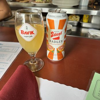 Dutch Garden Restaurant - Grapefruit radler - German Near Me - Santa Barbara, California