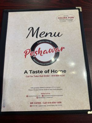 Menu photo 3 Peshawar Greenfield, WI