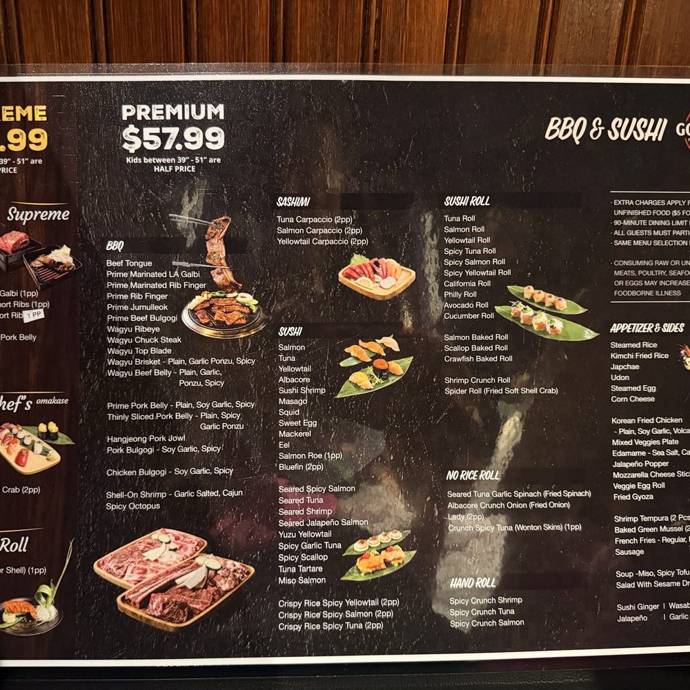 GogiNori - Dinner menu - Korean Near Me - Irvine, California GogiNori - Dinner menu - Korean Near Me - Irvine, California