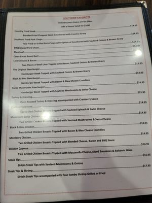 Menu photo 5 Southern Table Bunnell, FL