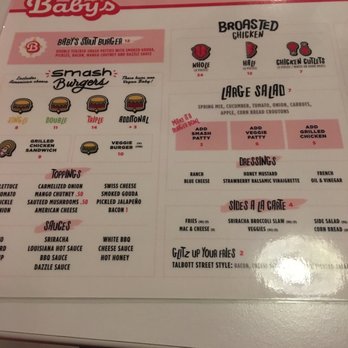 Baby's - Brief menu - American Near Me - Indianapolis, Indiana Baby's - Brief menu - American Near Me - Indianapolis, Indiana