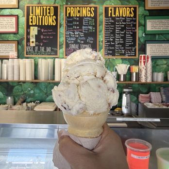 Clancy's Ice Cream Parlour - My fav! Toasted almonds - Ice Cream & Frozen Yogurt Near Me - San Leandro, California