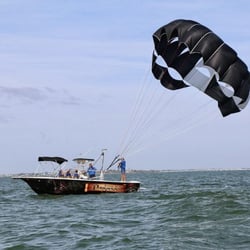 Estero Island Parasail South 1 - Pirate Parasailing