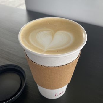 Joyful Noise Coffee - Lavender latte w/ whole milk - Large (16oz.) - Coffee & Tea Near Me - Menifee, California