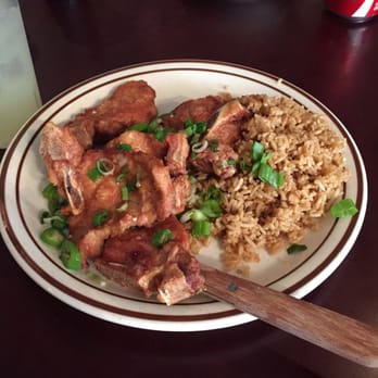 Uncle John’s Cafe - Love me some Uncle John's Spicy pork chop and lemonade! - American Near Me - Los Angeles, California