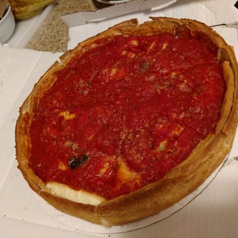 Cipriani's Pizza - Medium stuffed sauage - Pizza Near Me - Chicago, Illinois