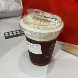 Apple Tea with cold foam