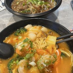 Hot and Spicy Seafood Ramen